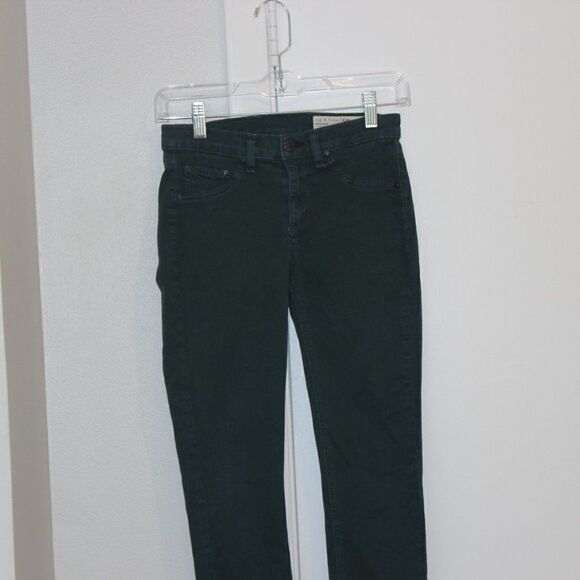 Rag & Bone Ombré Green jean legging Women Size 25 - Picture 3 of 12